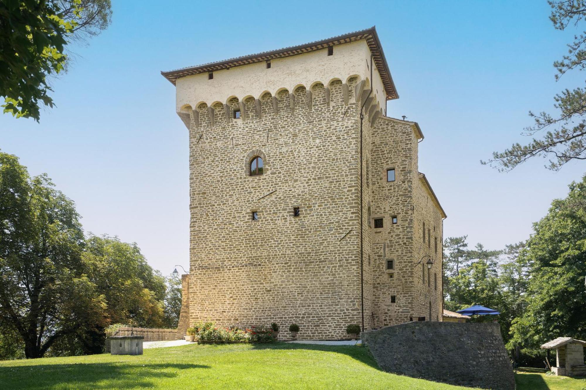 Castello Di Magrano Villa Gubbio Exteriör bild